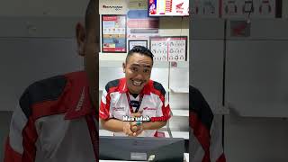 Baru Ganti Oli, Tapi Kok Indikator Oil Change Masih Nyala? 🤔 #bintangmotor #honda #ahasshonda