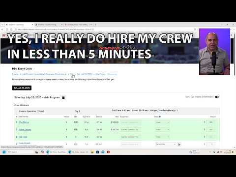 Hire a Video Crew in Less Than 5 Minutes
