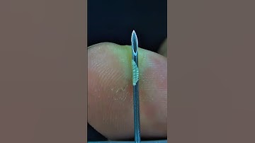 Satisfying ASMR Syringe Needle Interaction with Skin Macro View