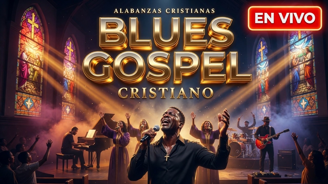 🔥 NECESITAS ESCUCHAR ESTO HOY 🙏 | Blues Gospel en Vivo que sanará tu ...