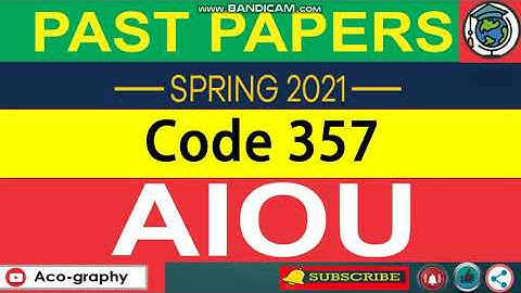 AIOU Paper Health and Nutrition || Code 357 Spring 2021 || AIOU Old Papers || AIOU Past Papers ||