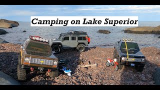 RC camping in Lake Superior Wisconsin