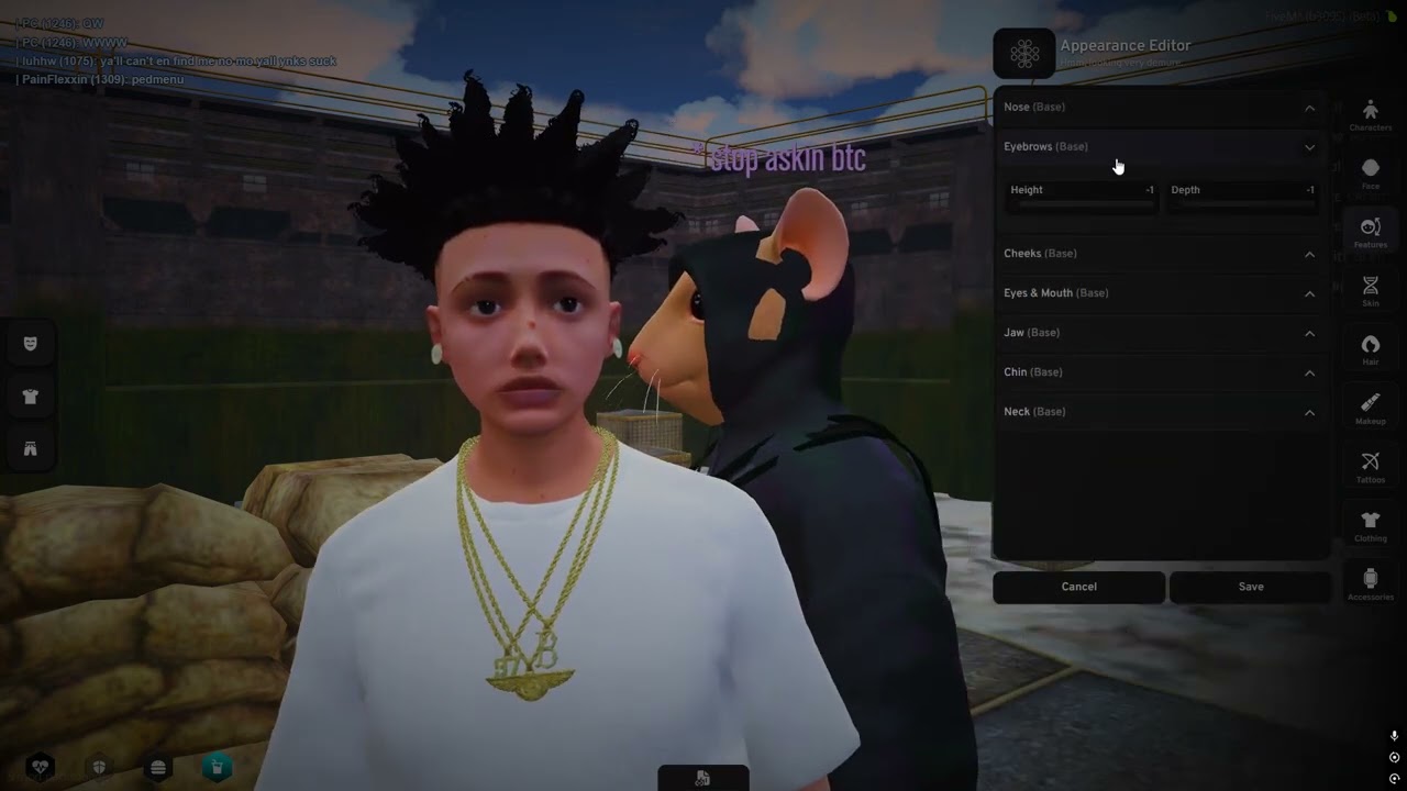 Male Face for FIVEM RP Servers | YBN  Realistic  GTA 5 Character Creation 
