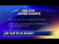 ¿De qué se le acusa a Javier Duarte?