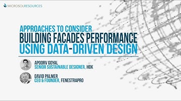 Approaches to Consider Building Facades Performance using Data Driven Design