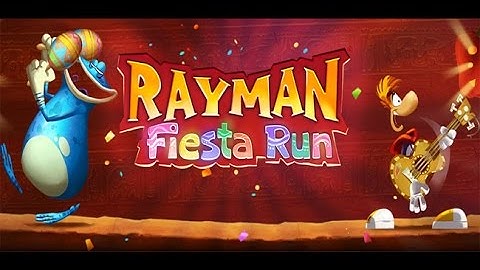 Rayman: Fiesta Run iOS Gameplay HD