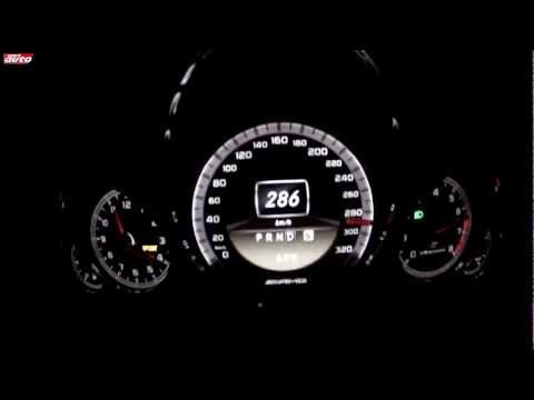 E 63 AMG Performance Package 0-307 km/h Top Speed Test Mercedes 2012 sport auto