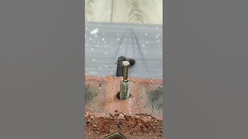 New percussion expansion screw! #tricks #tips #tutorials #craft #bushcraft #handmade #diy