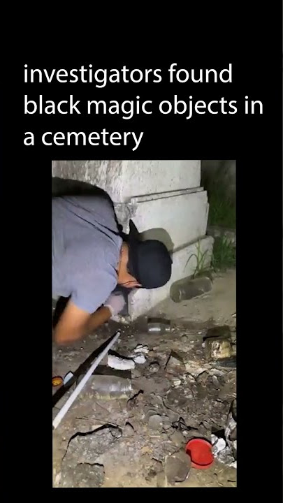 Download lagu Black Magic objects found in cemetery! #witches #paranormal #shorts