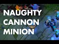 Naughty cannon minion