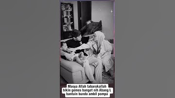 KETIKA PAPA BUNDA NYA HEBOH ABANG L BILANG GINI... MASYAALLAH GEMES BANGET#trending #leslar #shorts