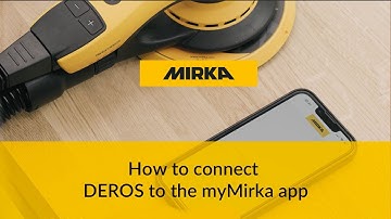 How to connect DEROS to myMirka