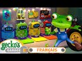 Rparation de nuit  ne rveille pas les mcaniciens le garage de geckocamions pour enfants