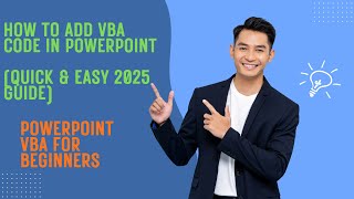 How to add vba code in powerpoint