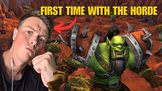 I JOINED THE HORDE FOR THE FIRST TIME - World of Warcraft