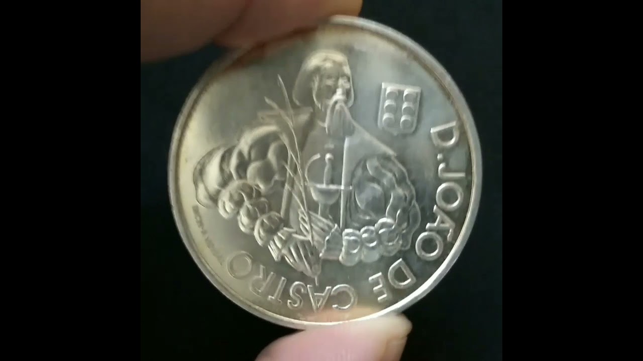 Moeda comemorativa de 1.000 Escudos de Portugal em prata