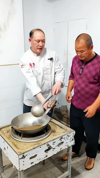 Chinese wok skill training