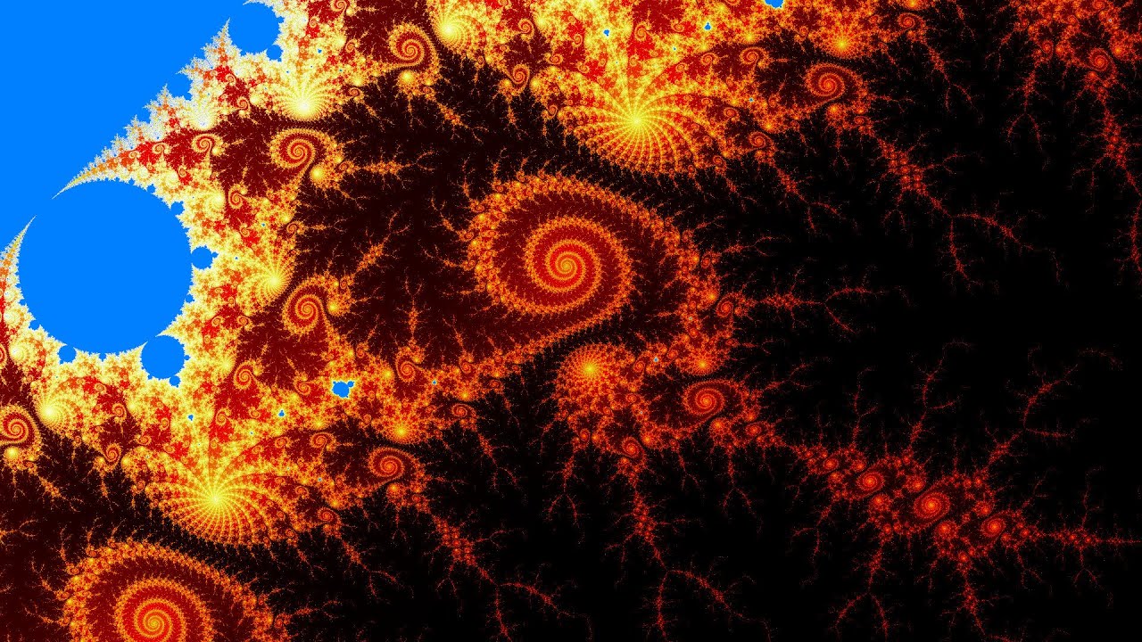 Mandelbrot zoom, black-body radiation, 4K 60FPS - YouTube