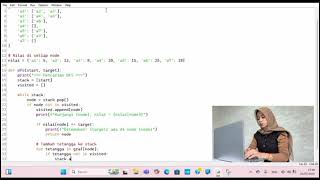 Implementasi Algoritma Depth First Search(DFS) dan Breadth First Search(BFS)Pemograman bahasa python