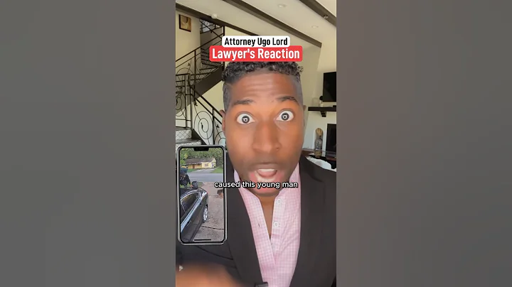 Man damages a car while being chased by a dog. Who’s liable? Attorney Ugo Lord reacts! #shorts