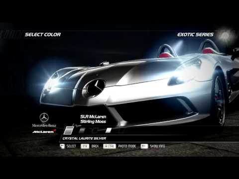 NFS Hot Pursuit Presenting Mercedes SLR McLaren Stirling Moss Exotic Series 
