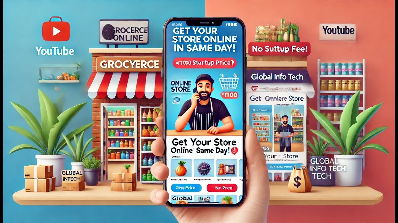 🚀 Start Your Online Store Today! | E-Commerce Solution for Grocery ...