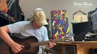 Componiendo un Blues Acústico con mi Parlor Guitar 🎸 | Original Riff