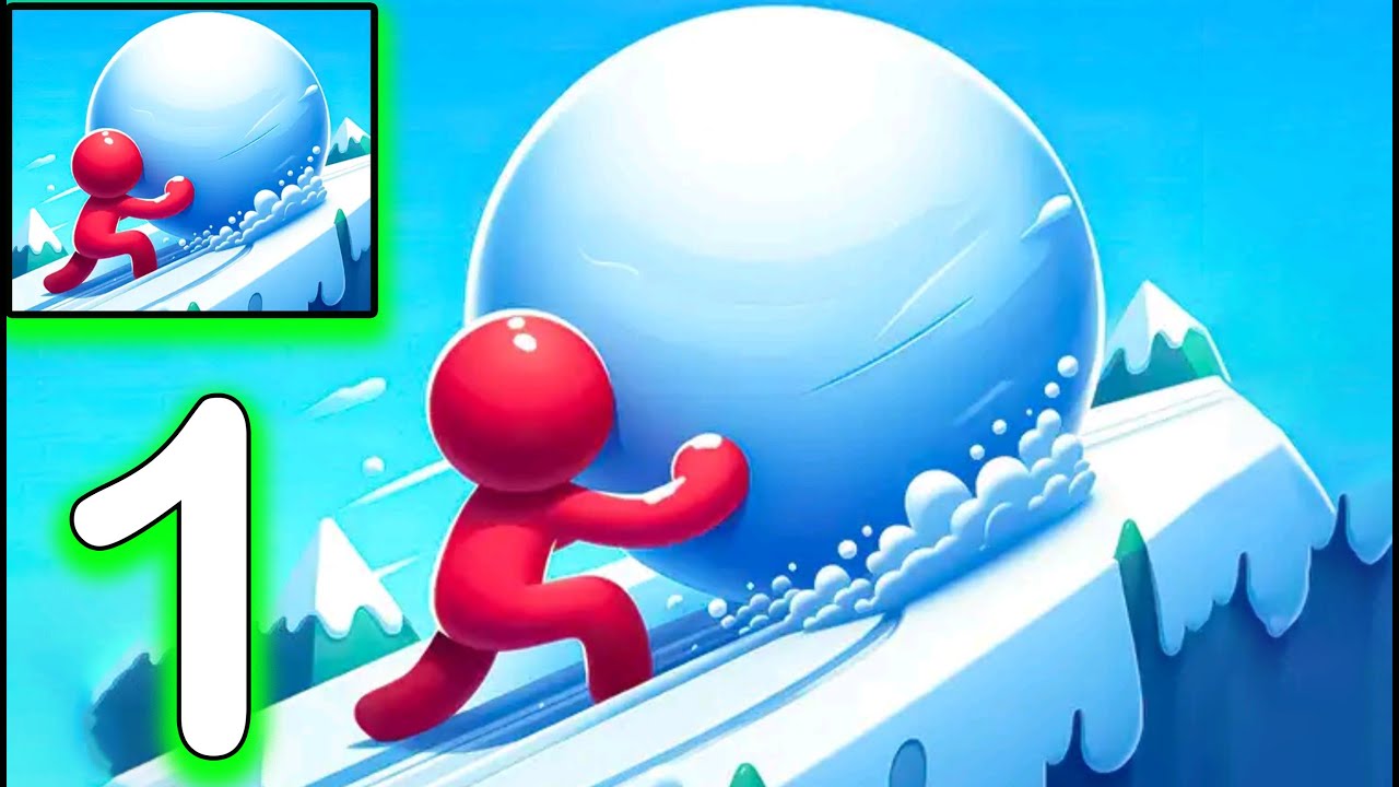 Snow Run : Bridge Ice Race 3D - Walkthrough Gameplay (Android, iOS) Part-1 Tutorial