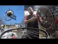 HOW TO: bicycle wheel weathervane windmill kinetic art DIY sculptures