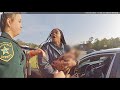Mom Uses Her Child as a Shield During Her Arrest