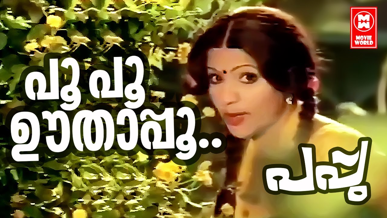 Poo Poo Oothapoo  Pappu 1980  Bichu Thirumala  KJJoy  Vani Jairam  Seema  Malayalam Song