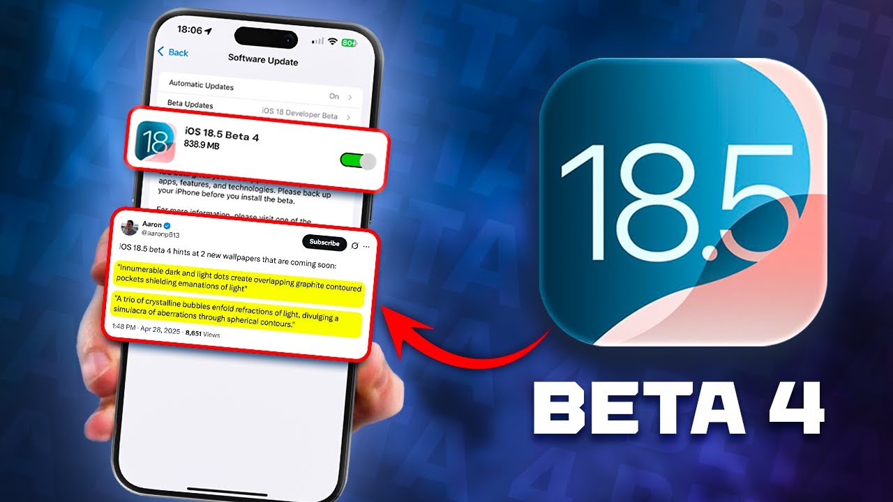 iOS 18.5 Beta 4 Review – Battery Life, Bugs & Features Tested!