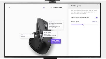 How to personalize the Point, Scroll and Press Settings of MX Master 4 with Logi Options+ App