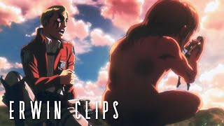 Erwin Clips For Amv Edits 4K Cc - Attack On An S3 進撃の巨人 シーズン2 Part 3
