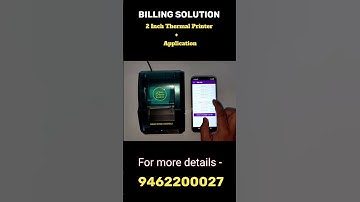 How to add header footer details | thermal printer for billing | Shree Shyam Handheld #shortsvideo