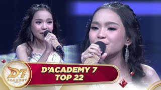 Perfect! Syaqirah Bawakan “Cinta Putih” Tulus & Berkilau Bikin Terpukau! | D’academy 7 Top 22