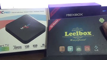 Leelbox Q1 Master Android 6.0 TV Box  VS TICTID M9C Android TV Box