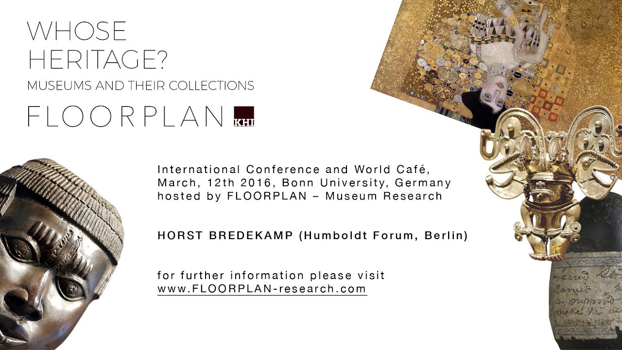 'WHOSE HERITAGE?' conference part 2/5, Horst Bredekamp Bonn, Germany, March 12 2016;