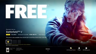 How To Get Battlefield V Free On Playstation Ps4