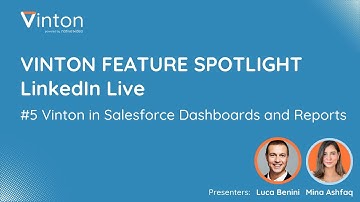 Vinton Feature Spotlight: Vinton in Salesforce Reports and Dashboards