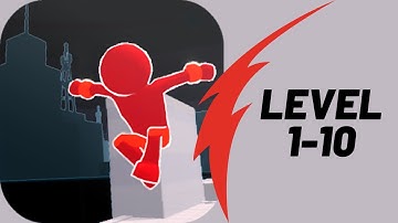 Parkour Race - Freerun Game LVL 1-10 Gameplay Walkthrough// PARKOUR RACE