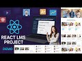 LMS Website in React | LMS Final Year Project Demo