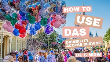How to Use Disability Access Service (DAS) at Disney parks!
