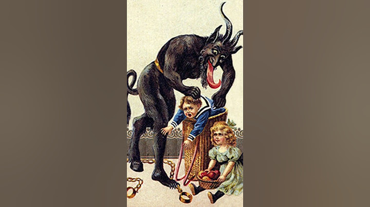 Legende van Krampus - De donkere kant van Kerstmis | Mythische folklore