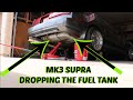 MK3 SUPRA BUILD, DROPPING THE GAS TANK FOR SOME DEEP CLEANING