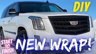 How To Custom Wrap a Cadillac Escalade