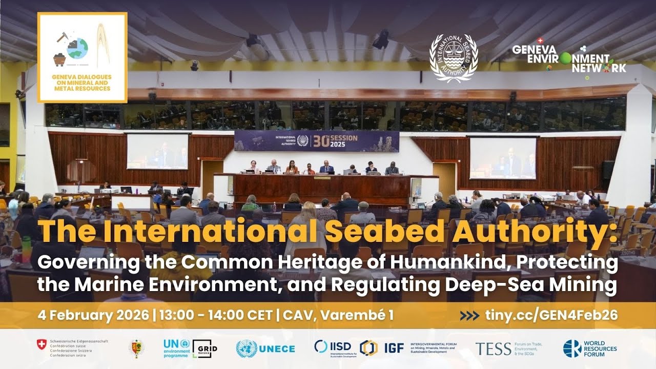 ISA: Governing Common Heritage of Humankind, Protect Marine Environment & Regulating Deep-Sea Mining
