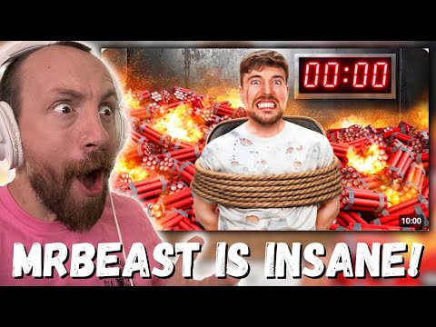 MRBEAST IS INSANE! MrBeast In 10 Minutes This Room Will Explode! (REACTION!!!)