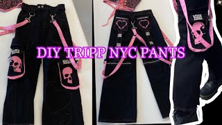 DIY Tripp NYC pants (sew with me)