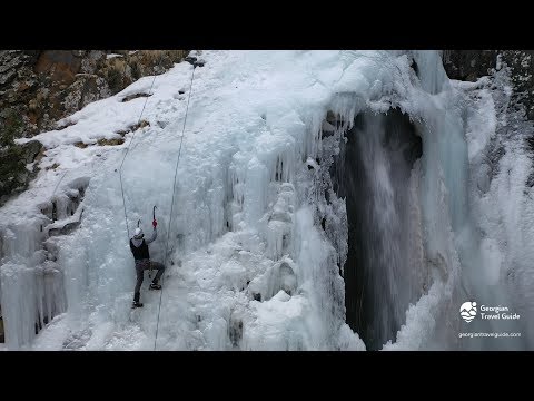 Travel Vlog - გაყინული გველეთის ჩანჩქერი
